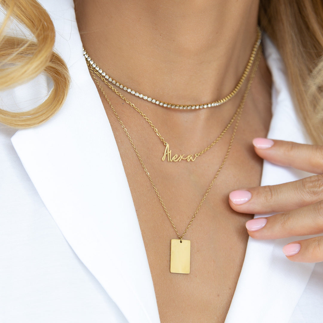 Shop LAYERED NECKLACE at Grace & Gift | Grace & Gift