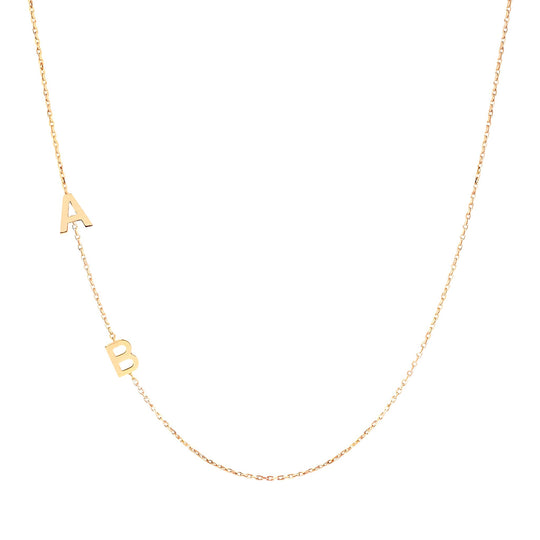 【Grace Personalized】EVA INITIALネックレス GracePersonalized - Etsy 日本