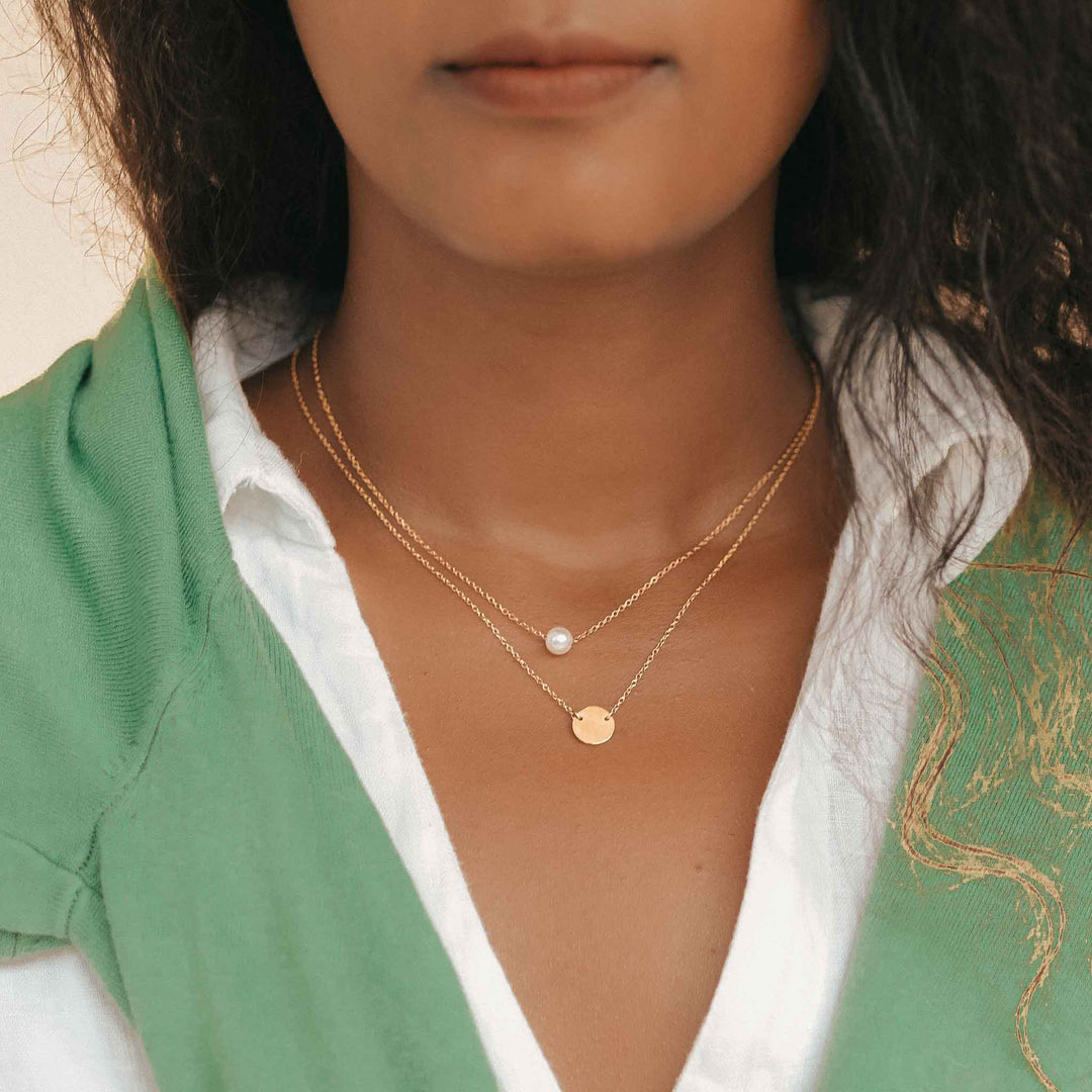 CHIC LAYERED NECKLACE SET Minimalist Everyday Jewelry