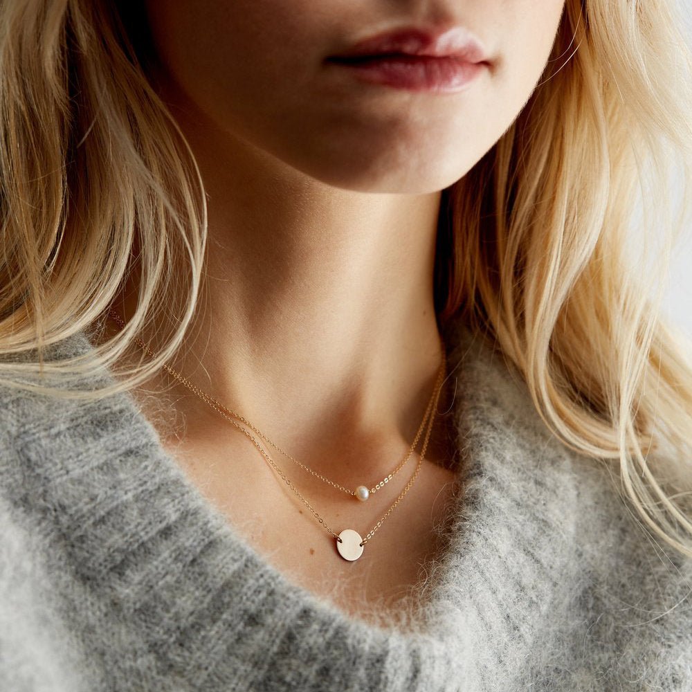 Shop LAYERED NECKLACE at Grace & Gift